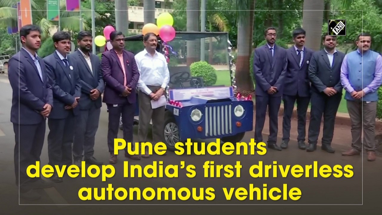 Pune students develop India’s first driverless autonomous vehicle