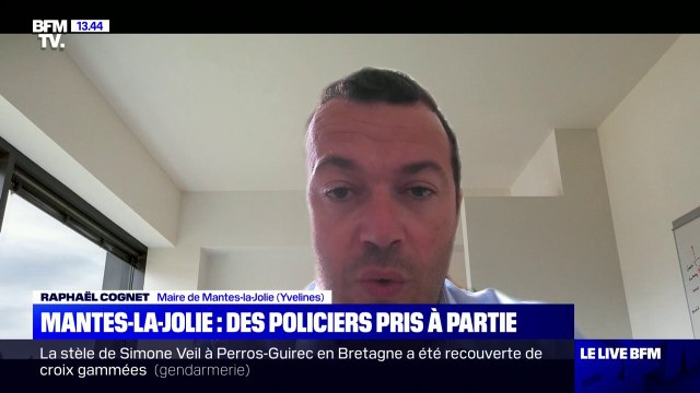 Raphaël Cognet, maire de Mantes-la-Jolie: Il y avait une volonté d'attirer la police dans un certains nombre de guet-apens