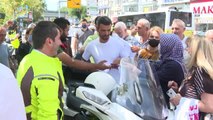 Kadıköy'de motosiklet sürücülerine farkındalık oluşturmak için etkinlik düzenlendi