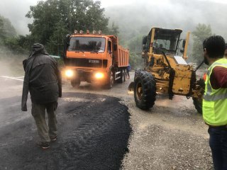 Bartın-Karabük kara yolu kontrollü olarak ulaşıma açıldı