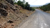 Yol kenarında toprağa gömülü bulunan el yapımı patlayıcı imha edildi