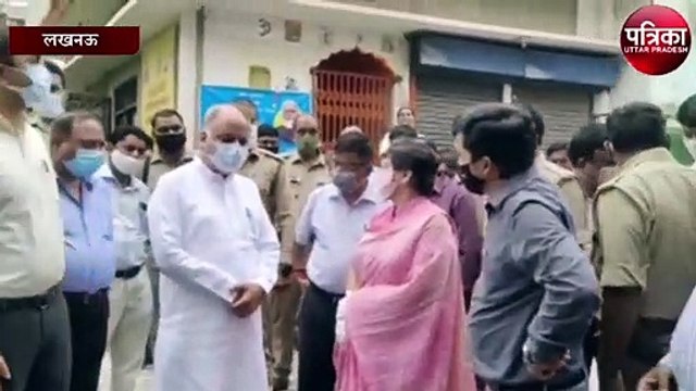 नगर विकास मंत्री आशुतोष टंडन पहुंचे बालू अड्डा