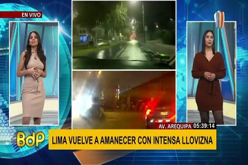 Tome sus precauciones: Lima amanece con bajas temperaturas y una intensa llovizna