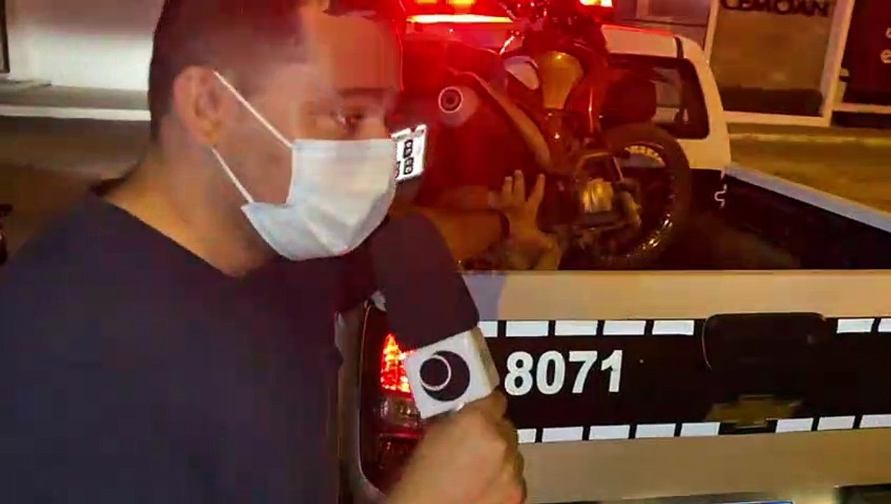 Durante perseguição policial, meliantes abandonam moto e PM recupera veículo, na cidade de Pombal