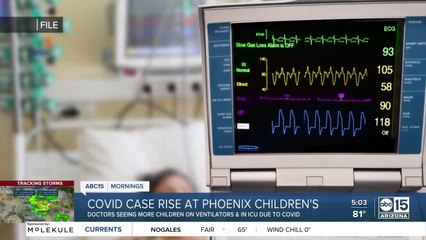Phoenix Children's specialist weighs in as hospital deals with more kids on ventilators, in ICU
