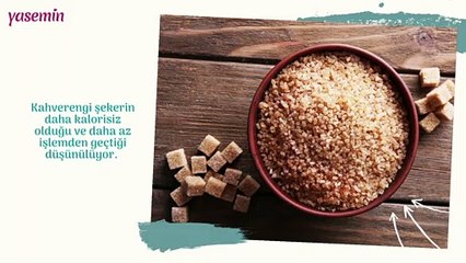 Kahverengi şeker beyaz şekerden gerçekten daha mı sağlıklı?