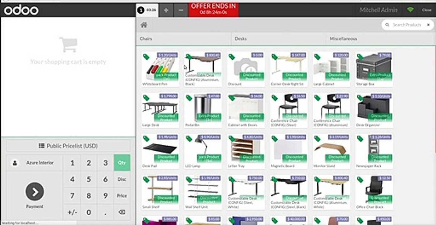 POS Happy Hours Sale Offer | Odoo Apps Features | Browseinfo