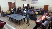 Gazze'de engelliler masa tenisi turnuvası düzenlendi