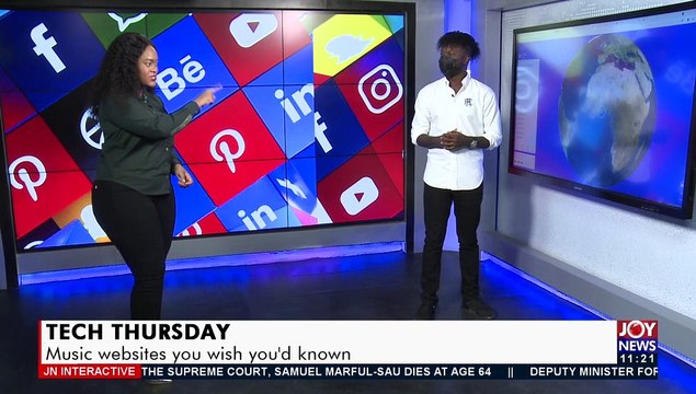 Tech Thursday: Music websites you wish you’d known - JoyNews Interactive (12-8-21)
