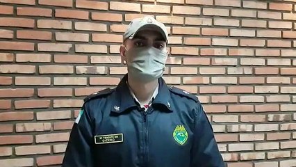 Download Video: Tenente Cícero do Corpo de Bombeiros fala sobre ocorrência onde militar baleou suspeito de furto