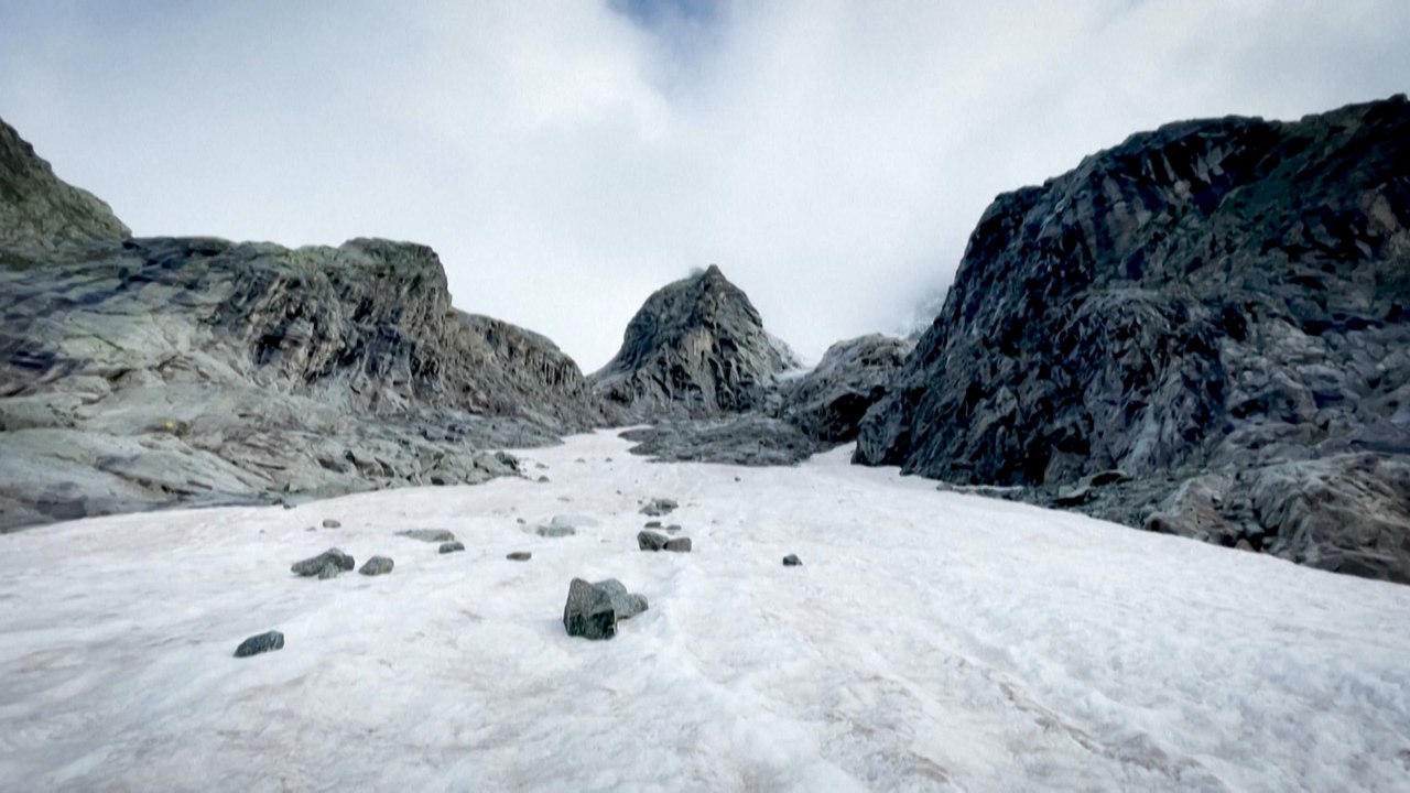 Gletscher am Mont-Blanc gerät ins Rutschen