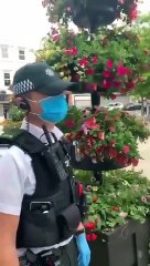 Street preacher arrested, later prosecuted and aquitted.