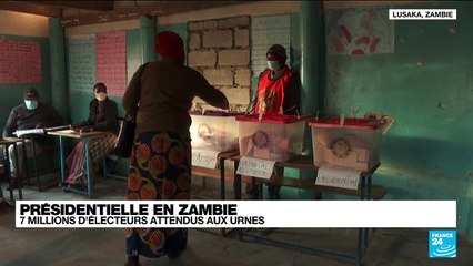 Présidentielle en Zambie : 7 millions d'électeurs attendus aux urnes