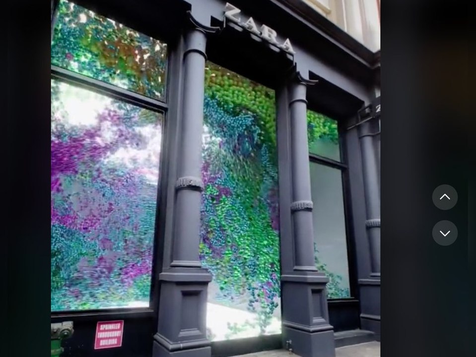 Dieser abgefahrene tiktok-clip zu zara-store spaltet die gemüter
