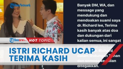 Petisi Selamatkan dr Richard Lee Tembus 157 Ribu dalam Semalam, Istrinya Ucapkan Terima Kasih