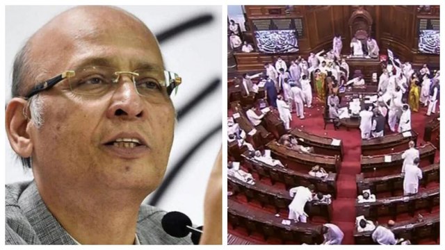 Parliament ruckus: What Cong leader Abhishek Singhvi said?