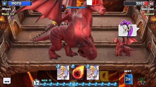 Castle Crush  OMG - The LARGEST DRAGON EVER  No friendly Battle - Real Gameplay