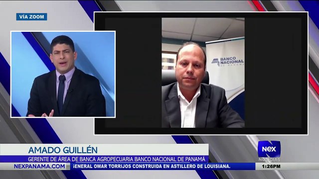 Entrevista a Amado Guillén, Gerente de área de banca agropecuaria del Banco Nacional de Panamá - Nex Noticias