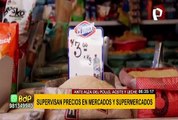 Indecopi inició fiscalización de precios del pollo, aceite, leche y balón de gas