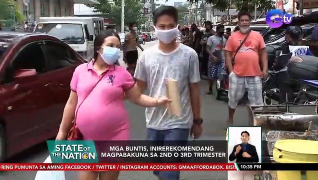 Mga buntis at breastfeeding moms, isasama sa expanded A3 priority group sa bakunahan | SONA