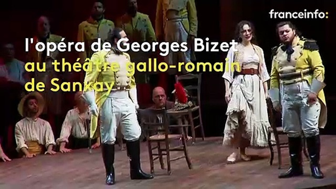 Au festival des "Soirées lyriques", Carmen sublime l'amphithéâtre gallo-romain de Sanxay