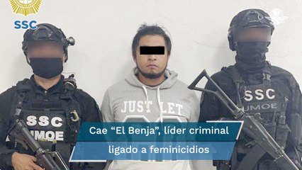 Cae líder de "Los Benjas", relacionado con triple feminicidio en la colonia Atlampa