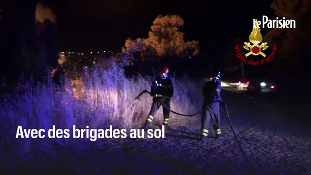 Italie : les fortes chaleurs enflamment le sud du pays