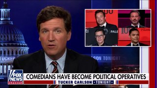 Tucker shows true image of comedians backtracking on Cuomo