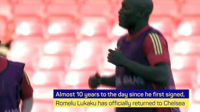 Romelu #Lubacku - the Belgian is back at the Bridge