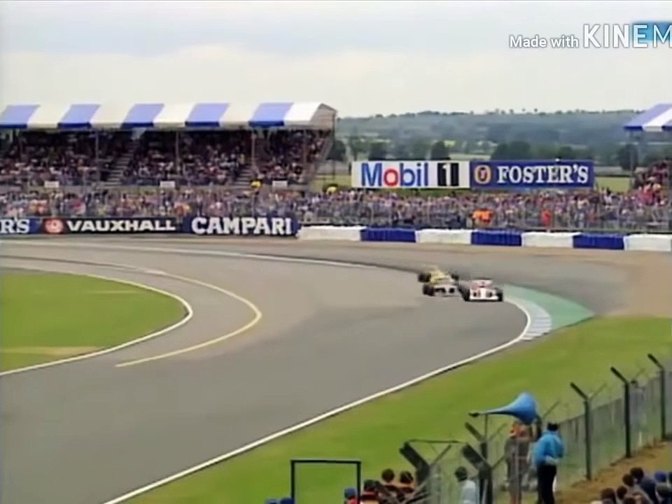 Senna vs Prost vs Schumacher Inglaterra Silverstone 1993