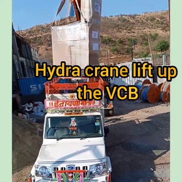 Shifting of the new 11 KV Vacuum circuit breaker.