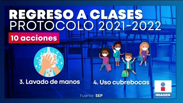 SEP anuncia 10 lineamientos para el regreso seguro a clases presenciales