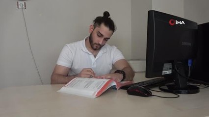 Pandemi döneminde evde internetten ders videoları izleyerek YKS sınavında Türkiye 31'incisi oldu