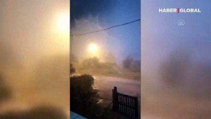 Sinop'ta sağanak yağış yeniden etkili olmaya başladı