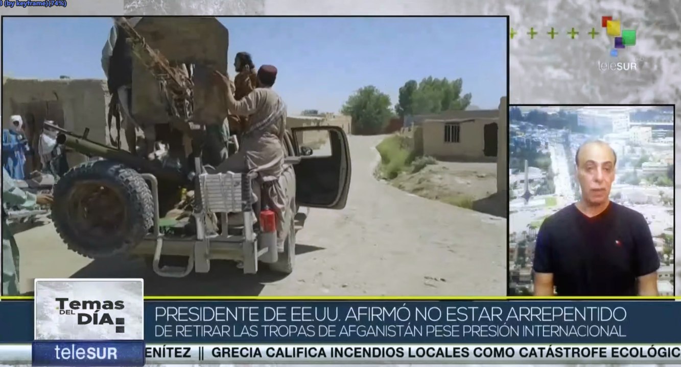 Fuerzas talibanes continúan ganando terreno en Afganistán ante retirada de tropas internacionales