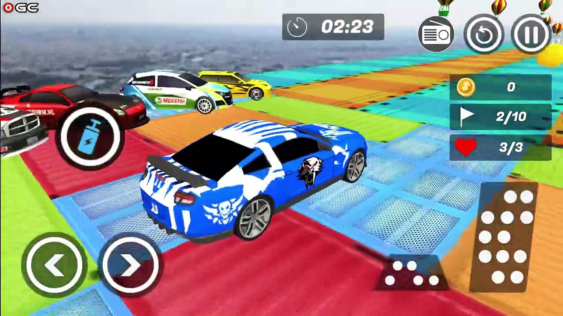 Ramp Car Stunts Crazy Car Game / Impossible GT Car Driver / Android  GamePlay - Vidéo Dailymotion
