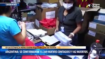 Coronavirus en Argentina: confirmaron 182 muertes y 13.369 contagios en las últimas 24 horas