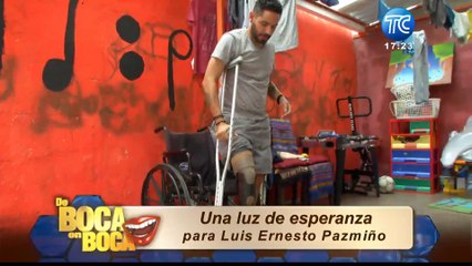 Artista ecuatoriano volverá a cantar tras su trágico accidente