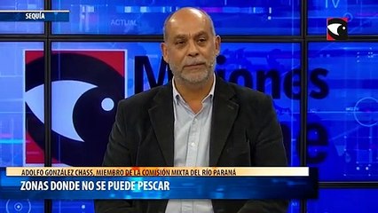 Zonas donde no se puede pescar