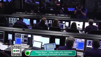 Pedra Macia Nasa culpa solo marciano por falha na extração de amostra