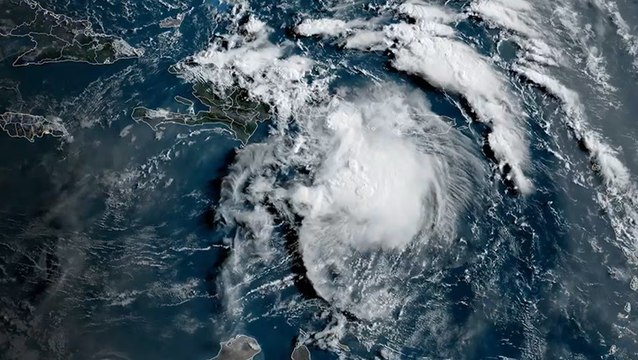 NOAA satellite captures Fred over the Caribbean