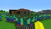 You CAN SPAWN 1000 ZOMBIES AT ONCE in Minecraft ! HOW TO SUMMON ZOMBIES ARMY !