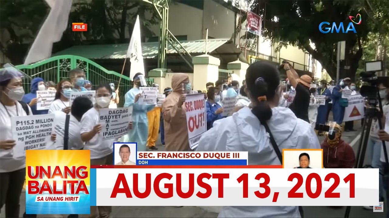 Unang Balita sa Unang Hirit: AUGUST 13, 2021 [HD]