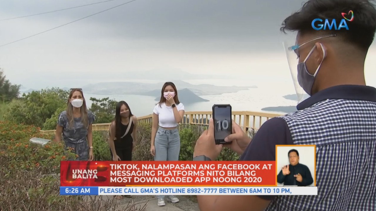 TikTok, nalampasan ang Facebook at messaging platforms nito bilang most downloaded app noong 2020 | UB