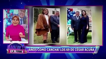 Brunella Horna y Richard Acuña fueron captados en clínica de fertilidad