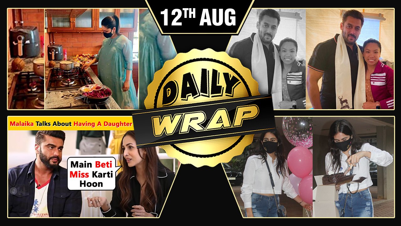Kareena B'day Wish For Sara, Malaika Wants A Girl Child, Salman Meets Mirabai Chanu | Top 10 News