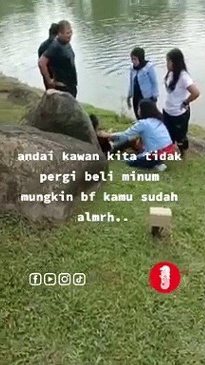 MAID GOT DUMPED BY HER LOVER, WEEPS NEAR RESERVOIR