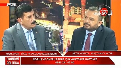 Canlı yayında itiraf gibi sözler: AK Parti il başkanlığına 100 cv göndermiş!