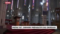Prêtre tué en Vendée : les derniers préparatifs avant les obsèques