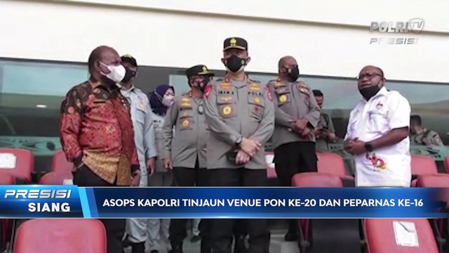 Asops Kapolri Tinjau Venue & Lokasi Akomodasi Atlet PON Papua